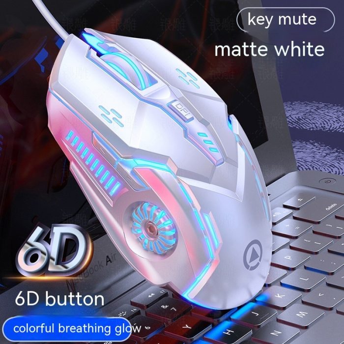 Best Wired Mouse Luminous Game E-sports Machinery Computer Accessories - Image 3