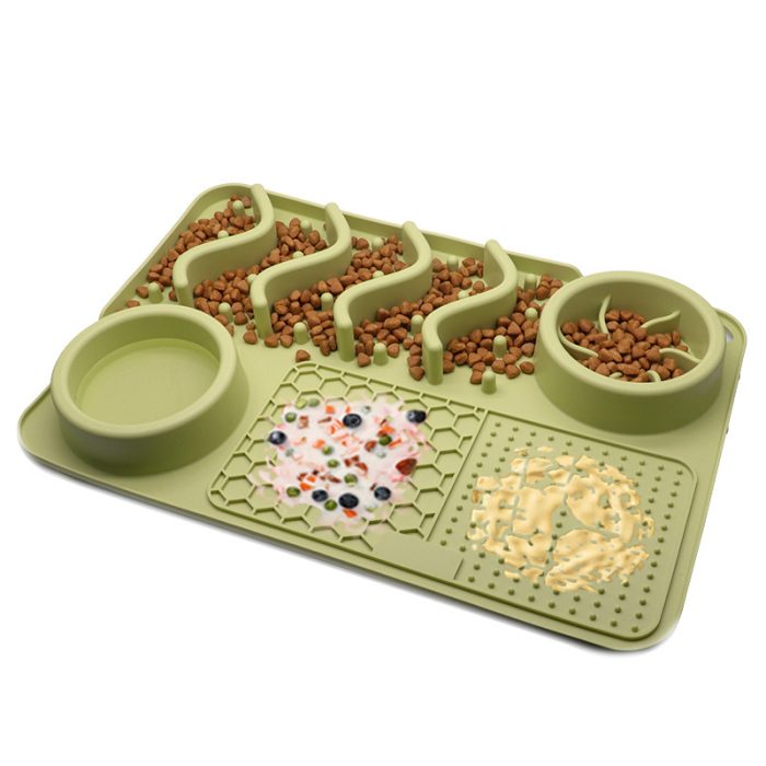 Best Dog Silicone Licking Pad Pet Licking Mat Multifunctional Food Bowl - Image 9