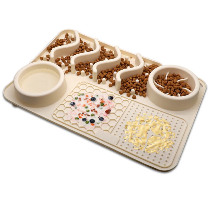Best Dog Silicone Licking Pad Pet Licking Mat Multifunctional Food Bowl - Image 8