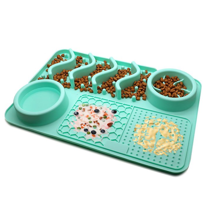 Best Dog Silicone Licking Pad Pet Licking Mat Multifunctional Food Bowl - Image 7