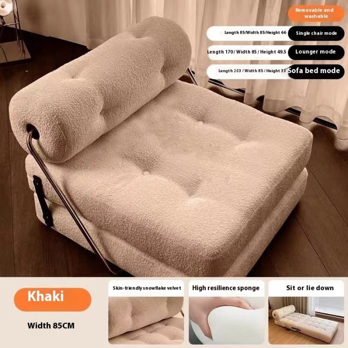 Sofa Bed Dual-purpose Folding Single Lazy Sofa - Image 6
