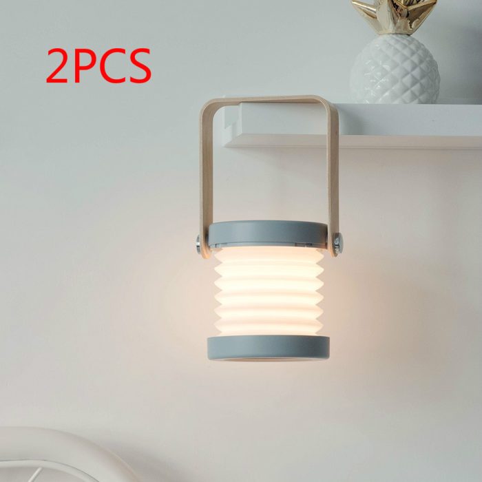 Foldable Touch Dimmable Reading LED Night Light Portable - Image 9