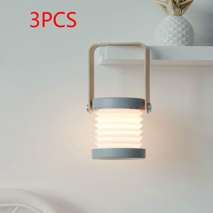 Foldable Touch Dimmable Reading LED Night Light Portable - Image 2