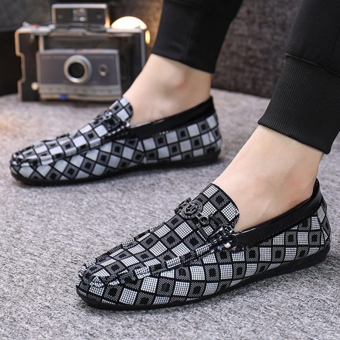 Shoes Casual Slip On Shoes Men Driving Shoes Fashion - Image 3