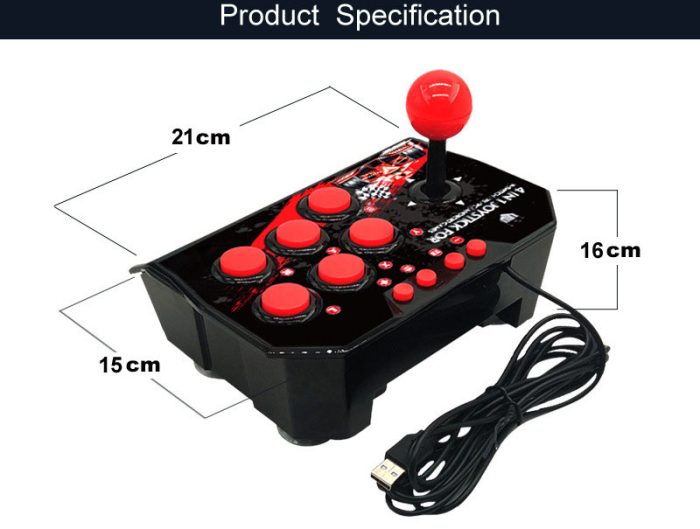 Switch Handle 4 In 1 Wired Game Handle Accessories - Image 5