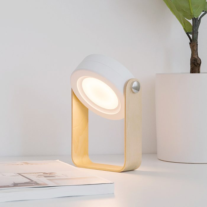 Foldable Touch Dimmable Reading LED Night Light Portable - Image 6