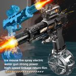 LED Lights Electric Water Guns Children Simulated Shooting Recoi