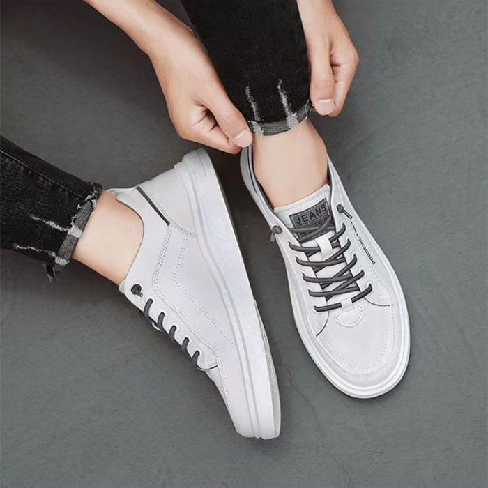 Fashion Canvas Flats Shoes Casual Versatile Breathable Walking Sports Shoes Low-top Sneakers For Men - Image 5