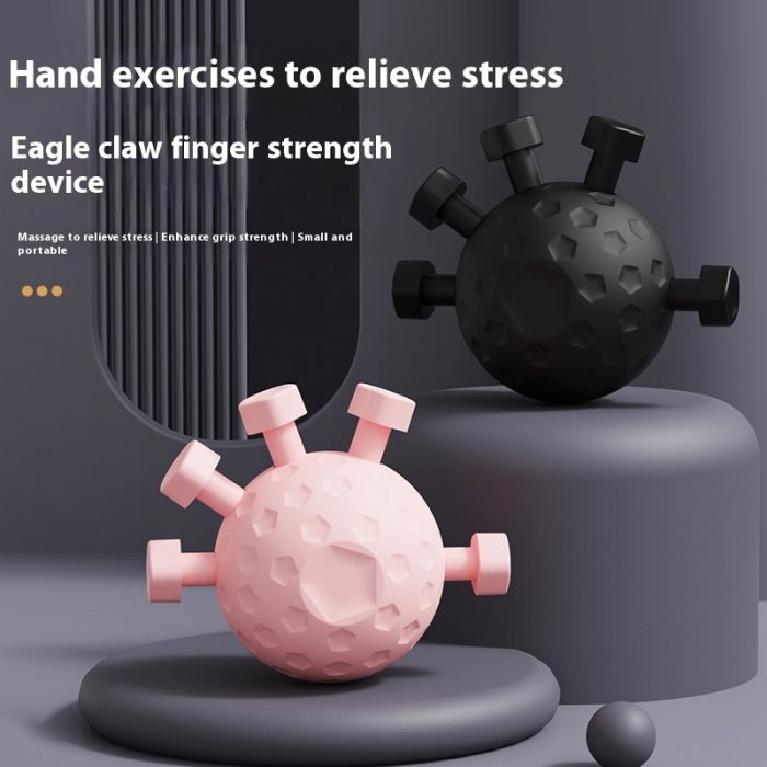 Gym Finger Hand Strengthener Grip Adjustable Resistance Hand Balls - Image 7