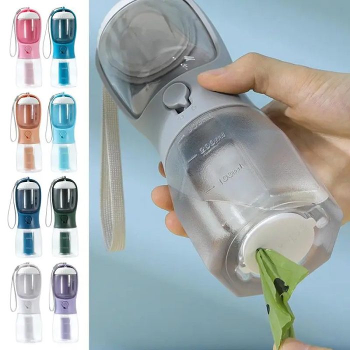 Dog Water Cup Drinking Food Garbage Bag Three-in-one Portable - Image 9