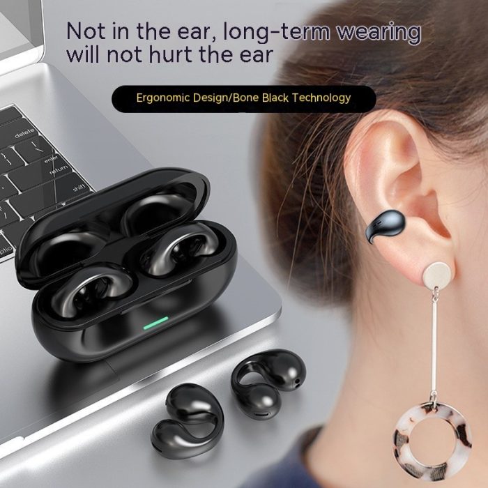 Wireless Ear Clip Bluetooth Headset TWS Comfortable Wear Not In-Ear - Image 4