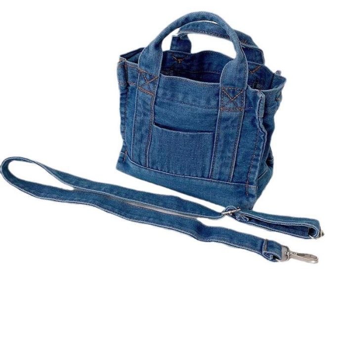 Fashion Blue Women's Crossbody Bag - Image 8