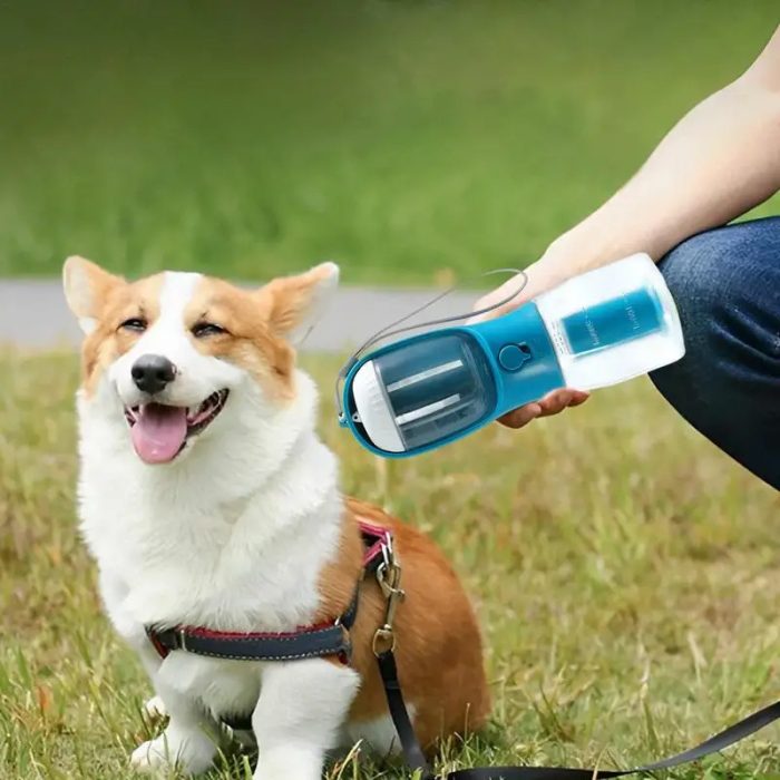 Dog Water Cup Drinking Food Garbage Bag Three-in-one Portable - Image 8