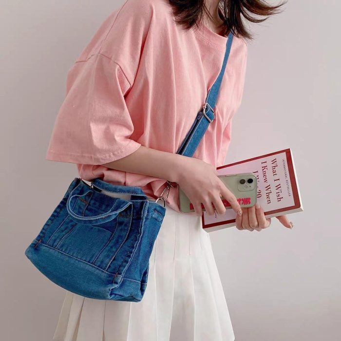 Fashion Blue Women's Crossbody Bag - Image 4