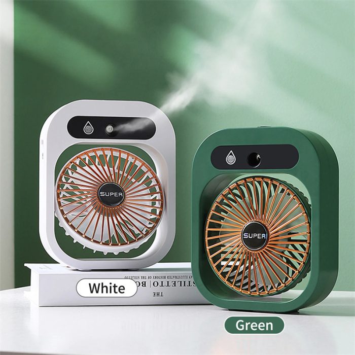 Air Conditioning Fan Desk Misting Fan Air Cooler Cooling For Home - Image 5
