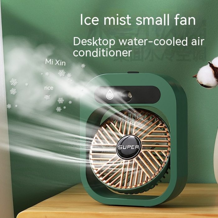 Air Conditioning Fan Desk Misting Fan Air Cooler Cooling For Home - Image 4