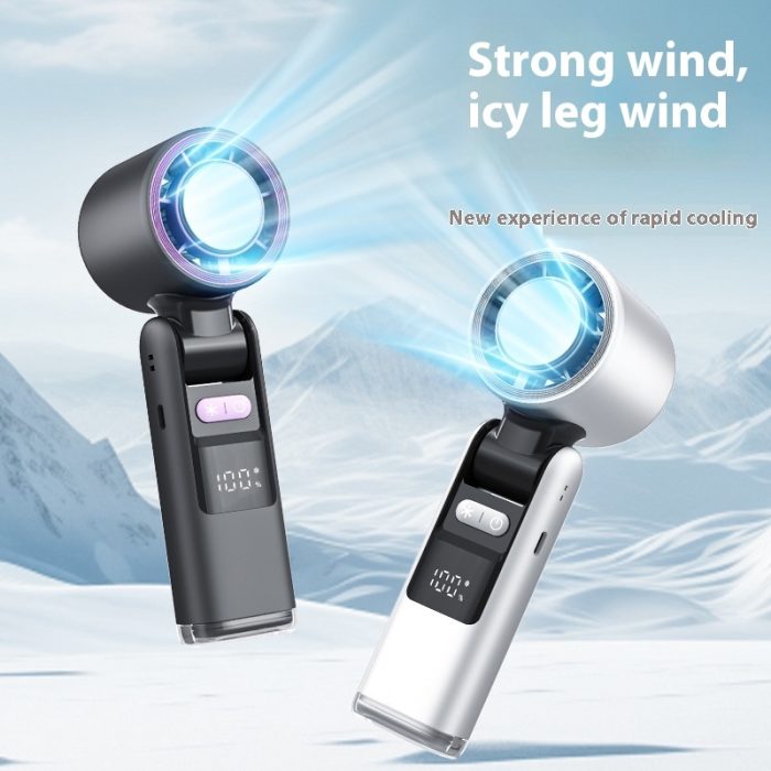 Turbos Chilled Ice Sensation Cold Fan Super Mini Turbos Speed Fan - Image 8