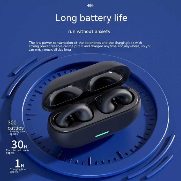 Wireless Ear Clip Bluetooth Headset TWS Comfortable Wear Not In-Ear - Image 9