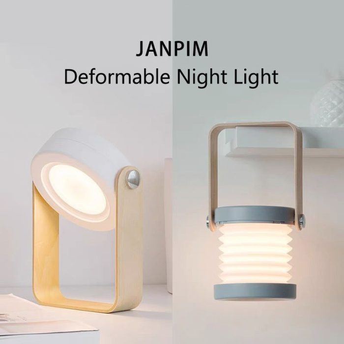 Foldable Touch Dimmable Reading LED Night Light Portable - Image 7
