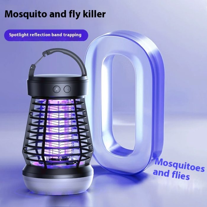 2in1 Mosquito Killer Lamp Electric Fly Catcher USB Rechargeable Electric Mosquito Swatter - Image 8