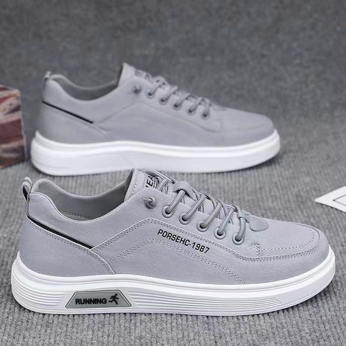 Fashion Canvas Flats Shoes Casual Versatile Breathable Walking Sports Shoes Low-top Sneakers For Men - Image 7